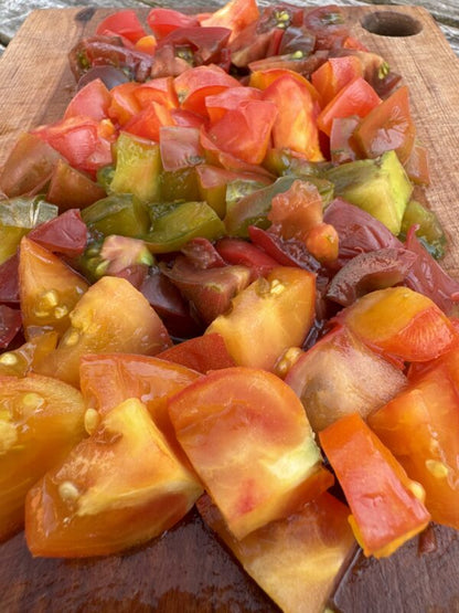 Karma Purple Indeterminate tomatoes