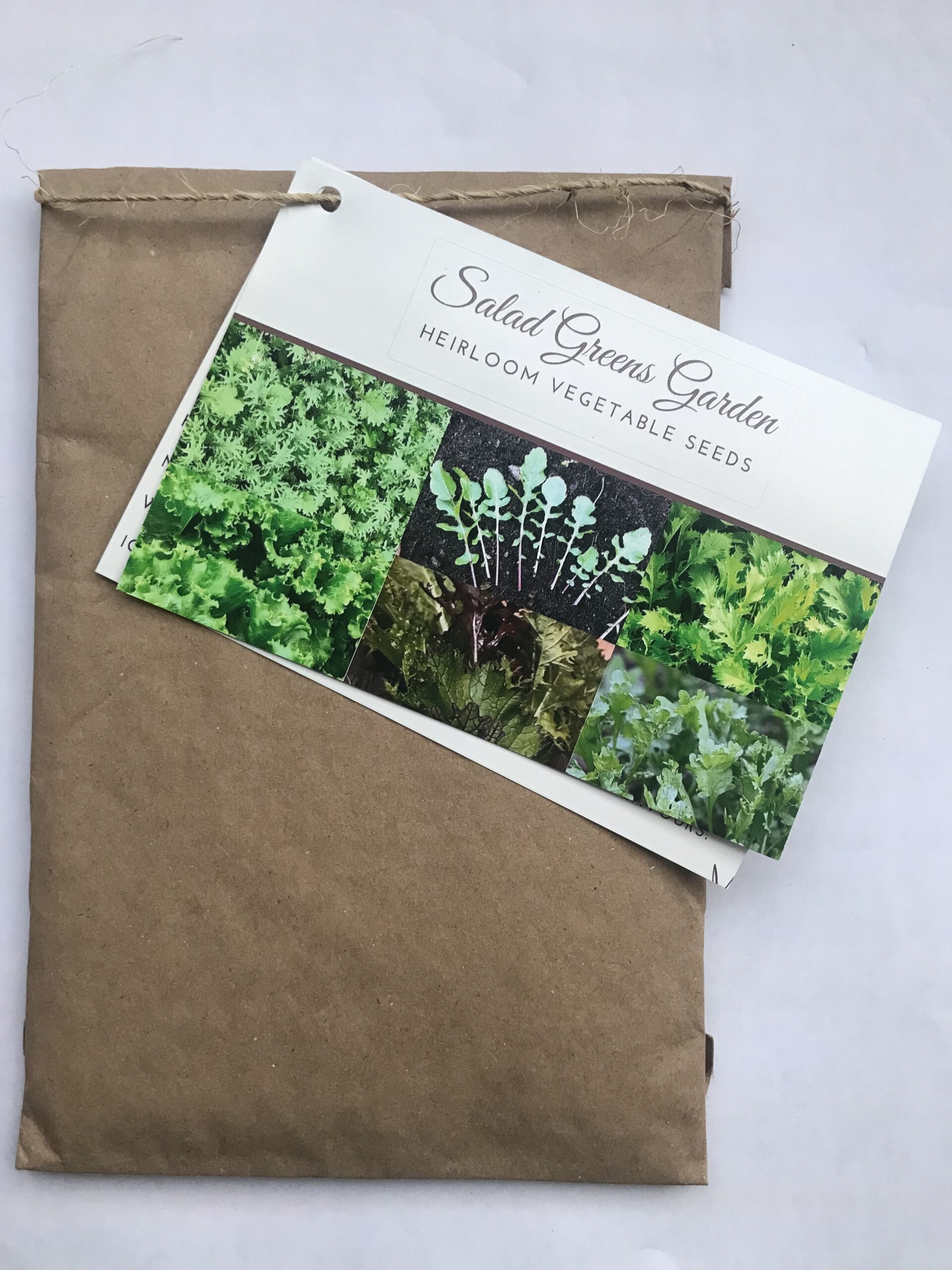 Salad Greens Garden Seeds Collection