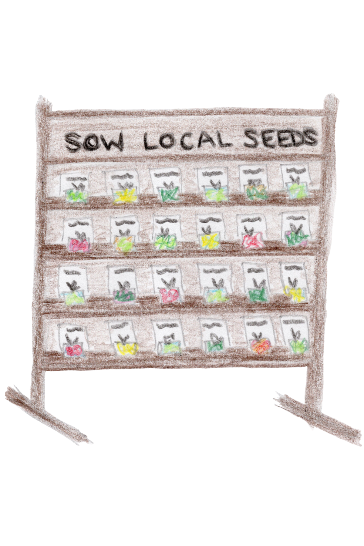 Countertop - Seed Rack 120 Save and Sell